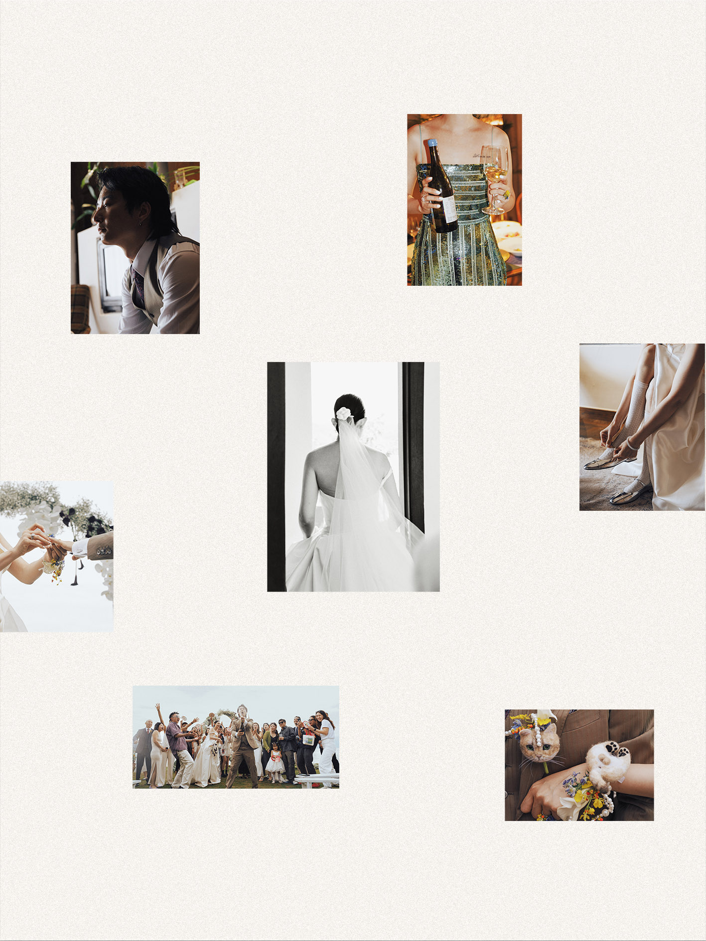 QING & ZHAN 在大理苍山洱海婚礼现场的真实瞬间